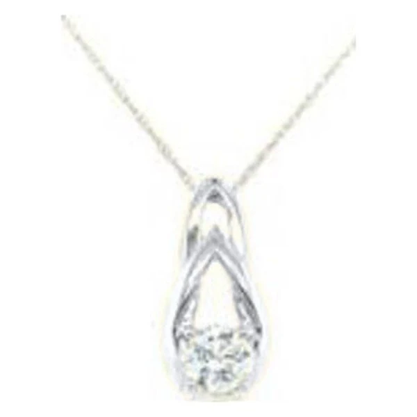 Round Pendant · No. 0503 in white gold