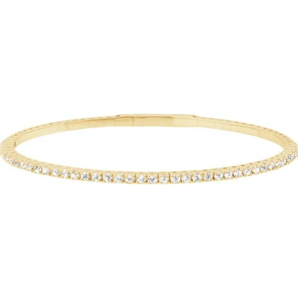 Flex Bangle in yellow gold