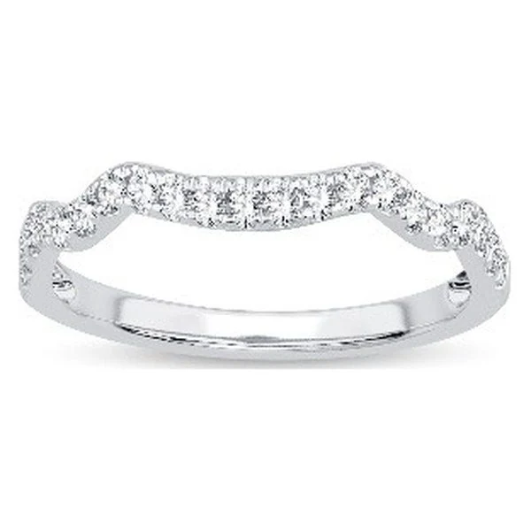 Wedding Band · 1/5 CTW in white gold