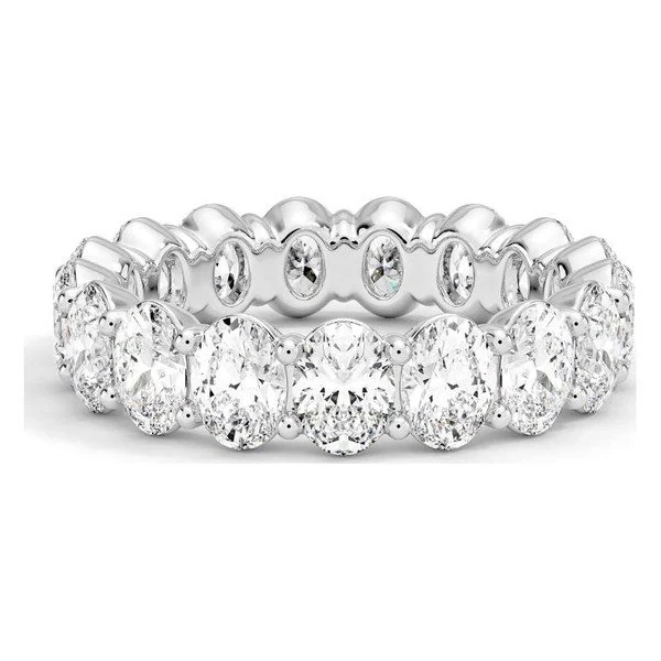 Oval Eternity Band · No. 150 in white gold