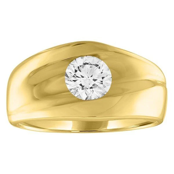 Men's Ring in yellow gold